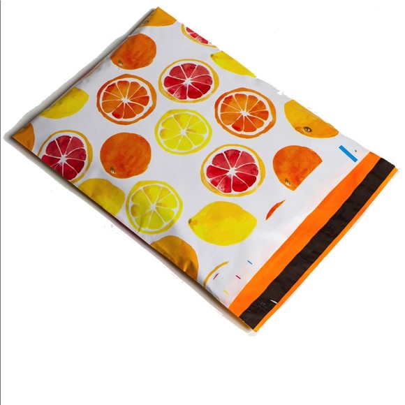 50 10X13 Citrus Poly Mailers CLEARANCE - Picture 5 of 11